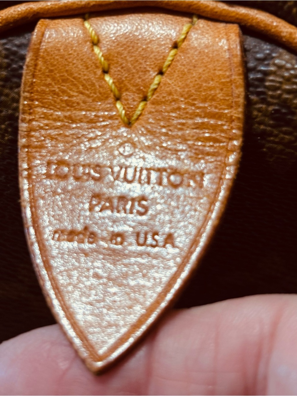 Louis Vuitton Monogram Speedy 30 in Brown and Tan - Picture 9 of 11